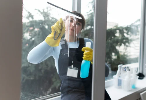 Nettoyage de vitres intérieures et extérieures à Travecy